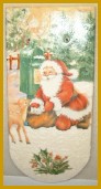Biberschwanz Weihnachtsmann mit Reh