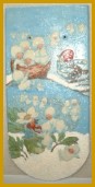 Biberschwanz Schneefloeckchen mit Christrosen-Blumenkind